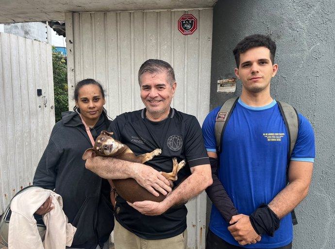 Final feliz em Arapiraca: cachorro amputado é devolvido por casal após mal entendido