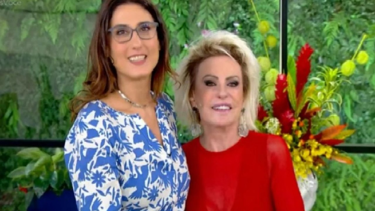 Paola Carosella participa do ‘Mais Você’ e troca elogios com Ana Maria Braga