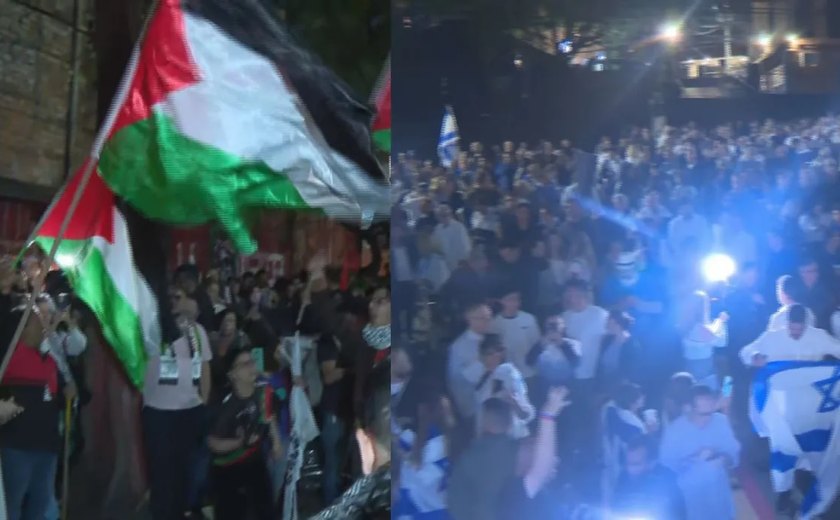 Manifestantes pró-palestinos protestam em 11 países um dia após Hamas apelar à diáspora; veja fotos