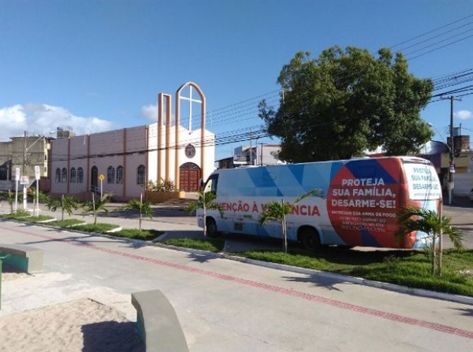 Bairro de Maceió participa da campanha para entrega voluntária de armas