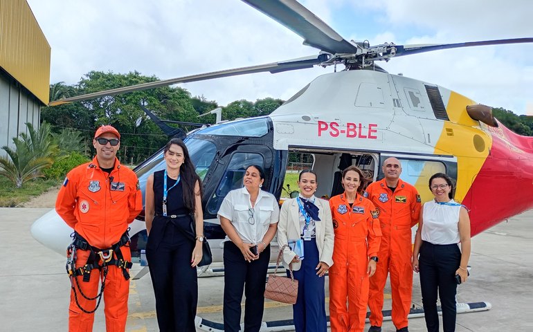 DEA e Cesmac discutem parcerias para cooperação técnica e formação em saúde e aviação pública