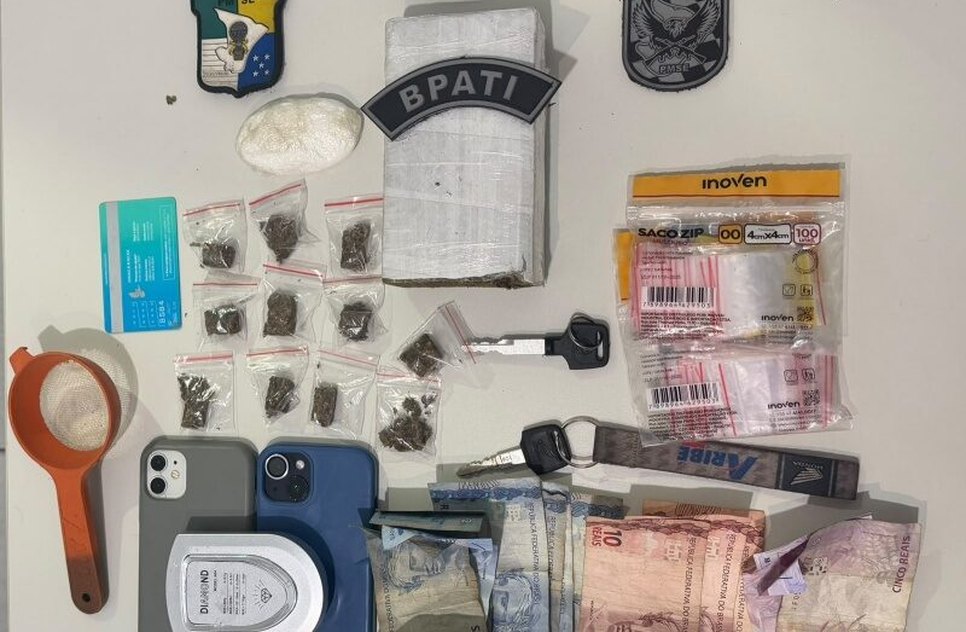 Apreensão de drogas / Foto: PMSE