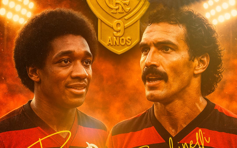 Ex-zagueiro Rondinelli e ex-atacante Peu participam de comemoração dos nove anos da Confraria Maceió