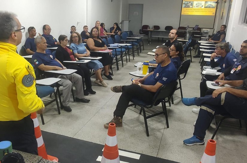 Maio Amarelo: palestra no Samu conscientiza sobre segurança no trânsito