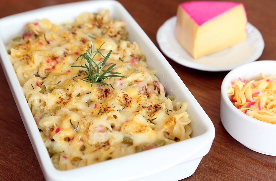 Macarrão gratinado  / Foto: Fortaleza 