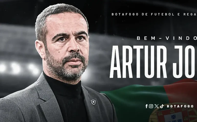 Botafogo anuncia oficialmente a contratação do técnico Arthur Jorge