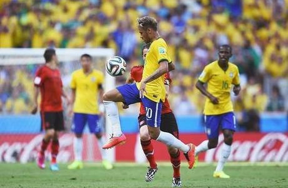 Neymar foi o único jogador brasileiro que conseguiu dar trabalho Lars Baron/Getty Images.