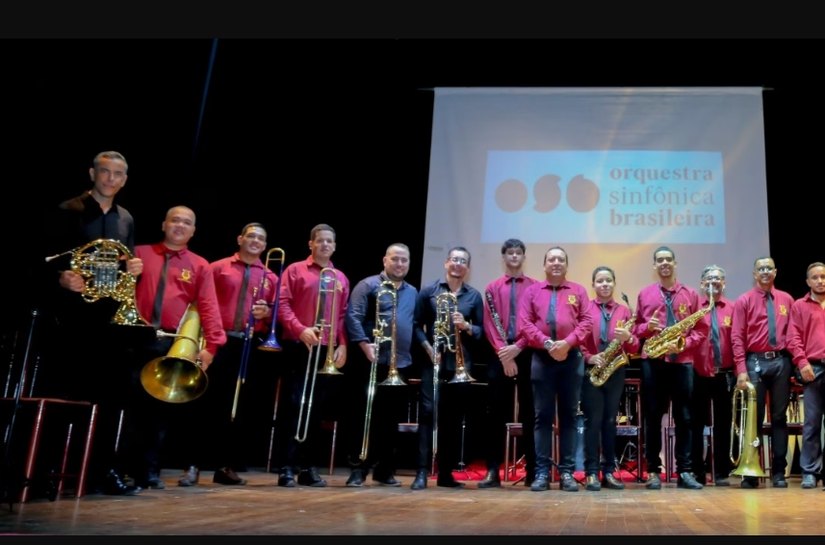 Orquestra Sinfônica Brasileira encerra edição do Programa Conexões Musicais em Penedo com espetáculo