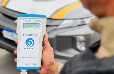 Delmiro Gouveia inicia fiscalização com bafômetro no período carnavalesco