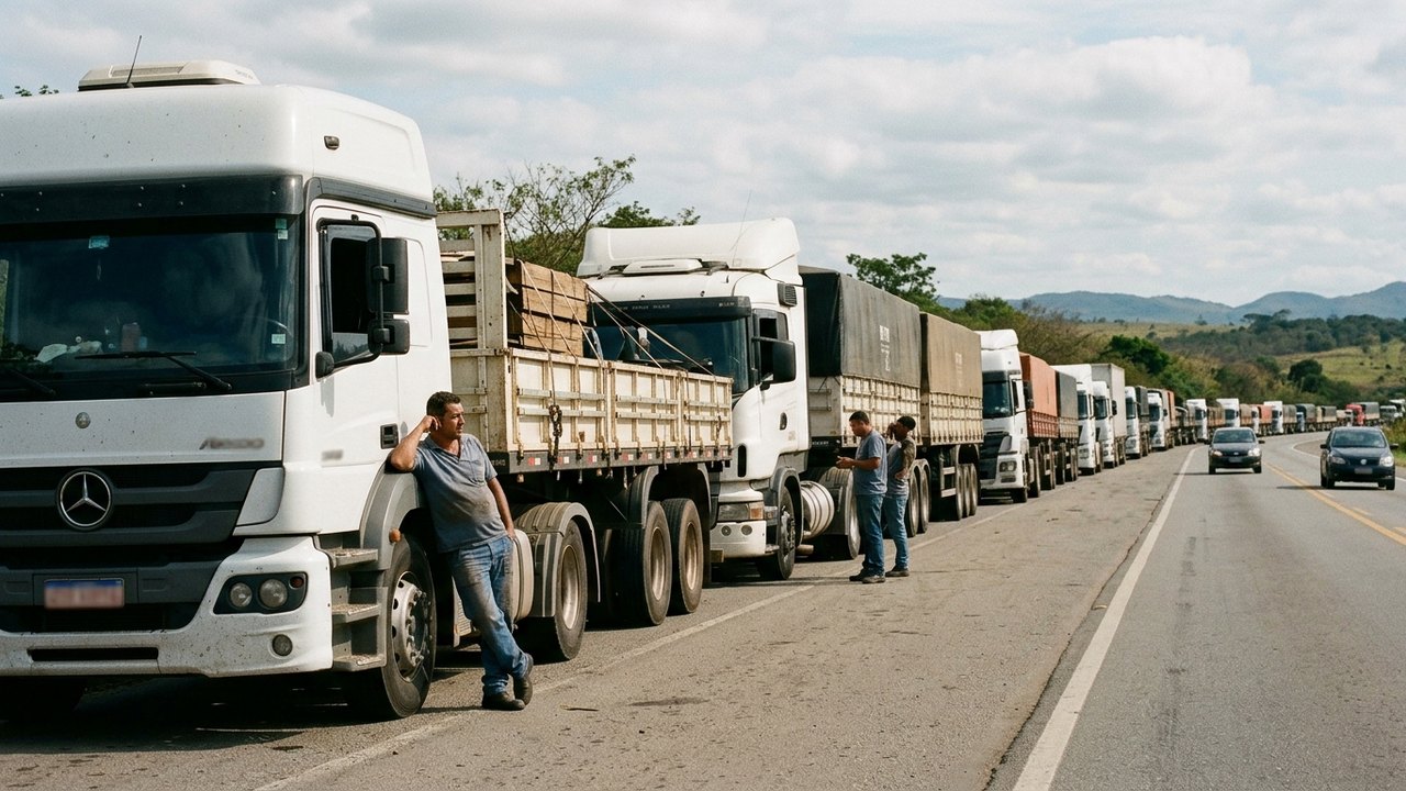 Governo edita MP e resoluções que travam transporte irregular e suspendem greve de caminhoneiros