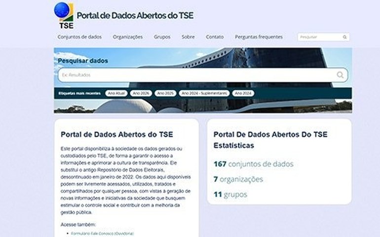 Portal de Dados Abertos do TSE amplia acesso a informações eleitorais e fortalece transparência