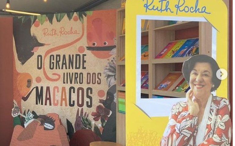 Neto lê livros para Ruth Rocha e mostra 'clube' dos dois: 'Leitura virou difícil para ela e é parte importante da vida'