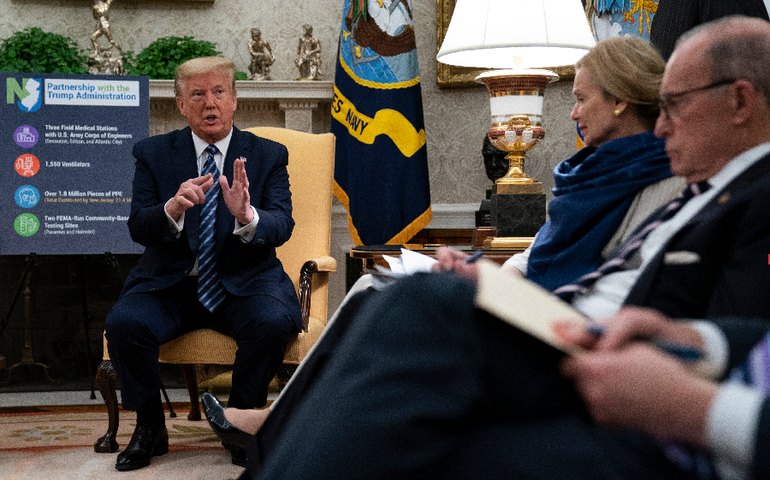 Apesar de casos, governo dos EUA defende reabertura