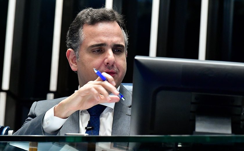 Pacheco lê requerimento para abertura de CPI para investigar avanço das bets ilegais no Brasil