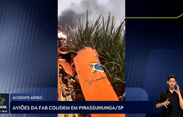 Aeronaves da FAB se chocam durante voo de instrução