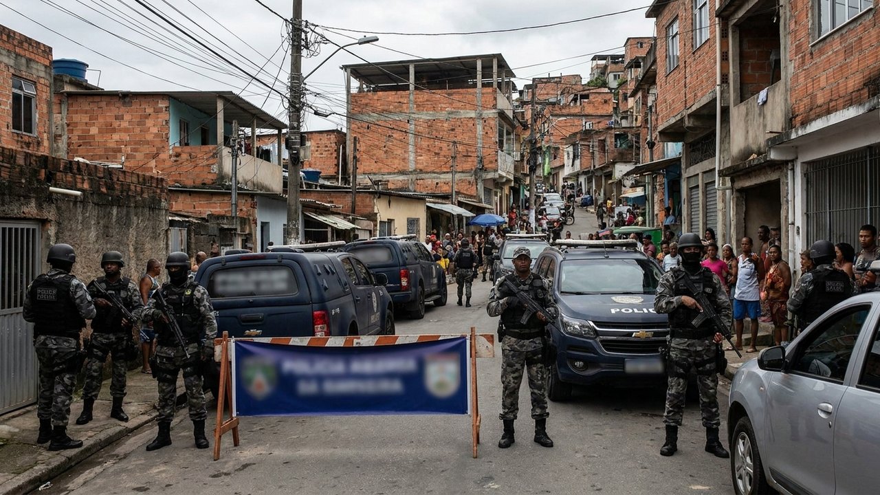 Operação no Quitungo mira traficantes do CV envolvidos em tortura