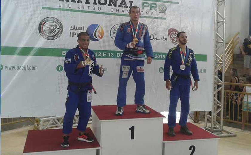 Competidor de Alagoas é campeão em evento nacional de jiu-jitsu