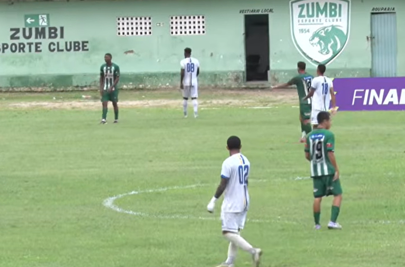 Sporting vence Zumbi por 2 a 0 e abre vantagem na final da Série B do Alagoano