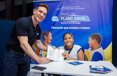 Instituto Ayrton Senna leva programas educacionais e culturais a Maceió