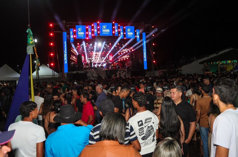 Santana do Mundaú encerra comemorações dos 66 anos com grande festa na Praça do Areado