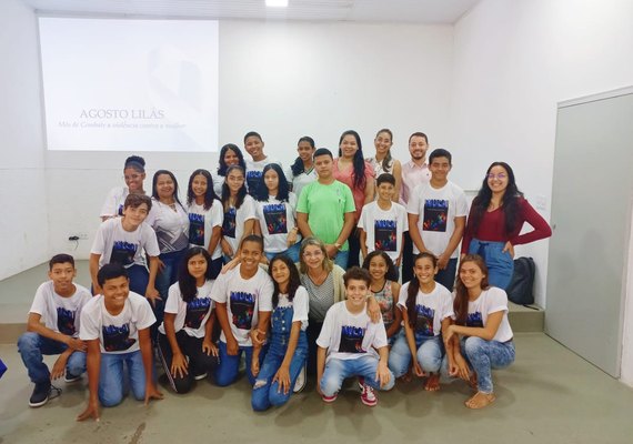 Prefeitura de Major Izidoro por meio da Semed inicia atividades do Agosto Lilás