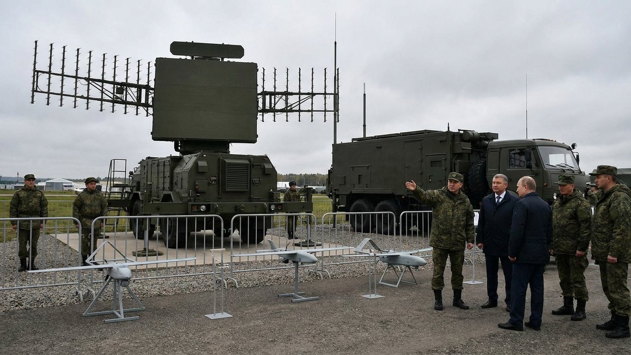 Rússia apresenta tecnologia antidrones para conter ataques simultâneos