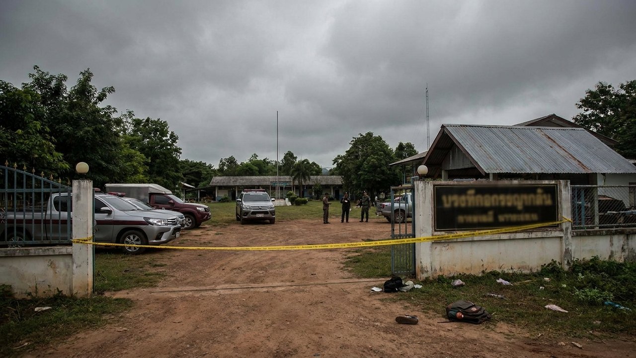Sobe para 9 número de mortos em ataque de adolescente contra escola na Tailândia
