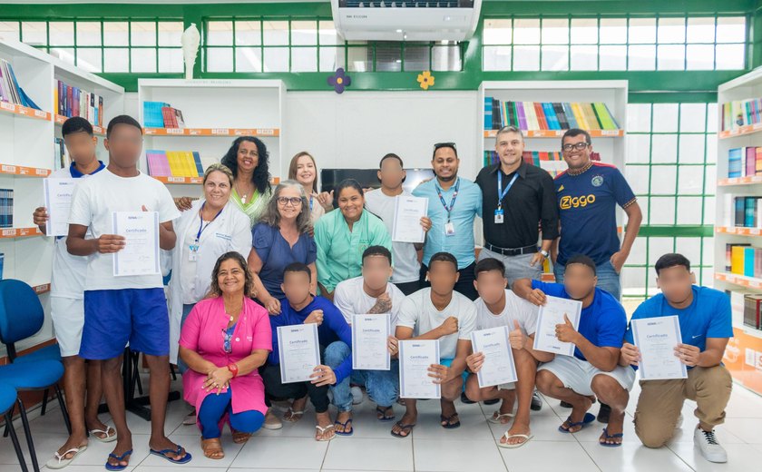 Seprev forma em curso técnico mais uma turma de adolescentes do sistema socioeducativo