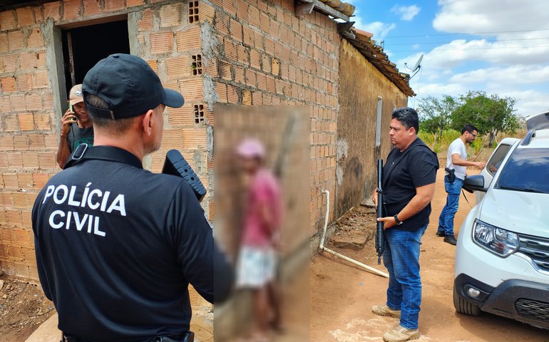 Polícia Civil prende foragido por estuprar imã de 10 em Craíbas