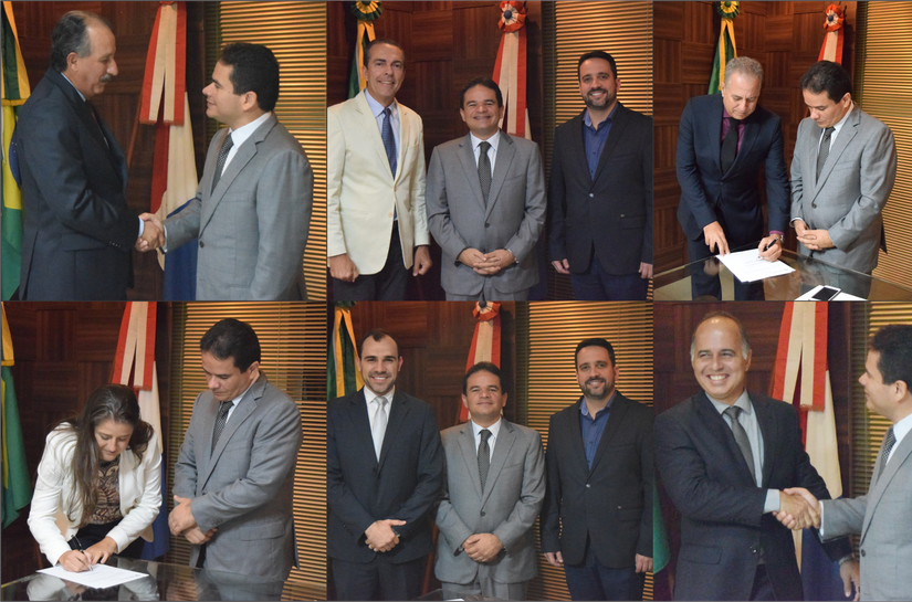 Presidente Marcelo Victor empossa diretores da Assembleia Legislativa