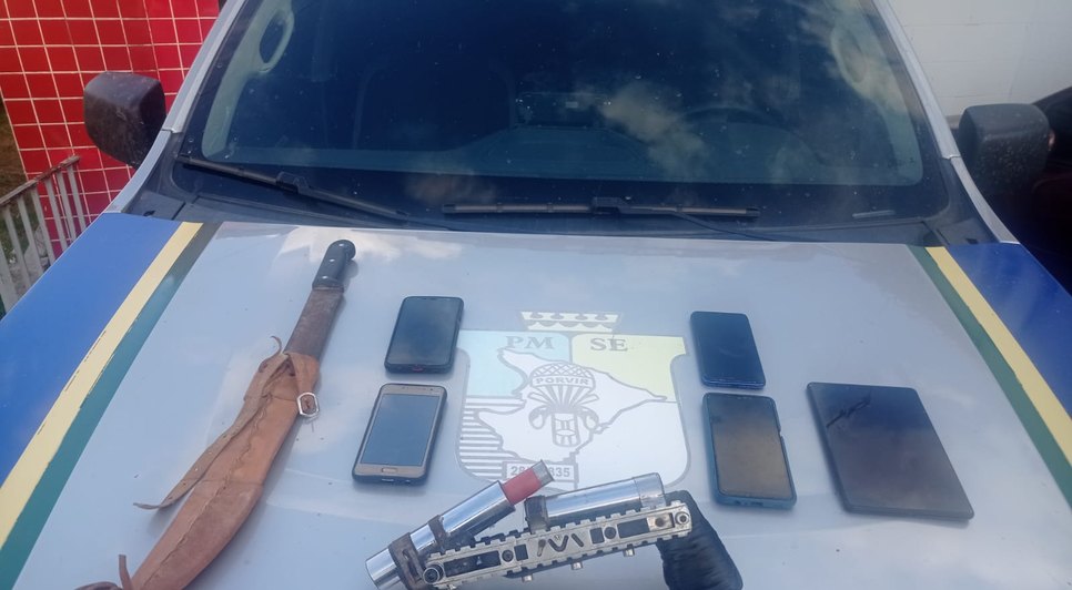 Suspeito de aterrorizar população com arrastões é preso em Monte Alegre de Sergipe / Foto: Foto: Polícia Militar/SE