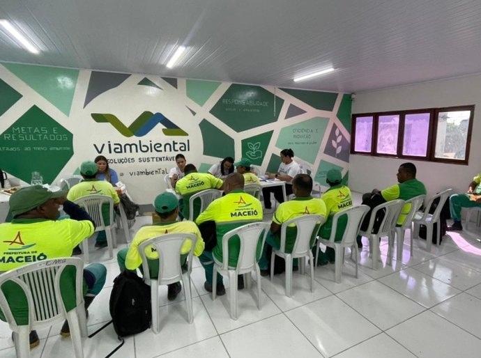 Saúde promove ação voltada ao público masculino em ambientes de trabalho