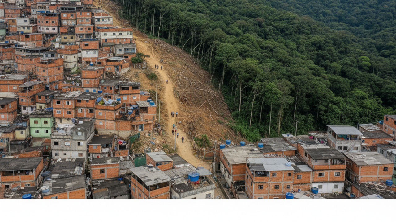 Favela do Alemão avança sobre a Serra da Misericórdia, área marcada por confrontos policiais
