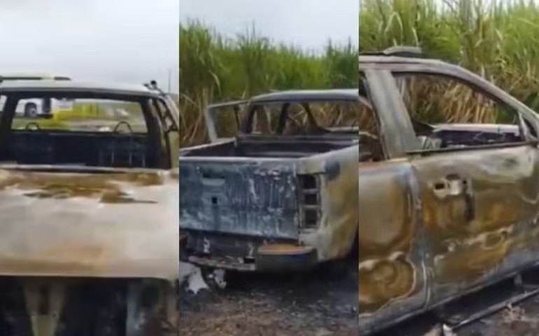 Mulher é presa suspeita de homicídio em Marechal Deodoro; corpo foi encontrado carbonizado em caminhonete