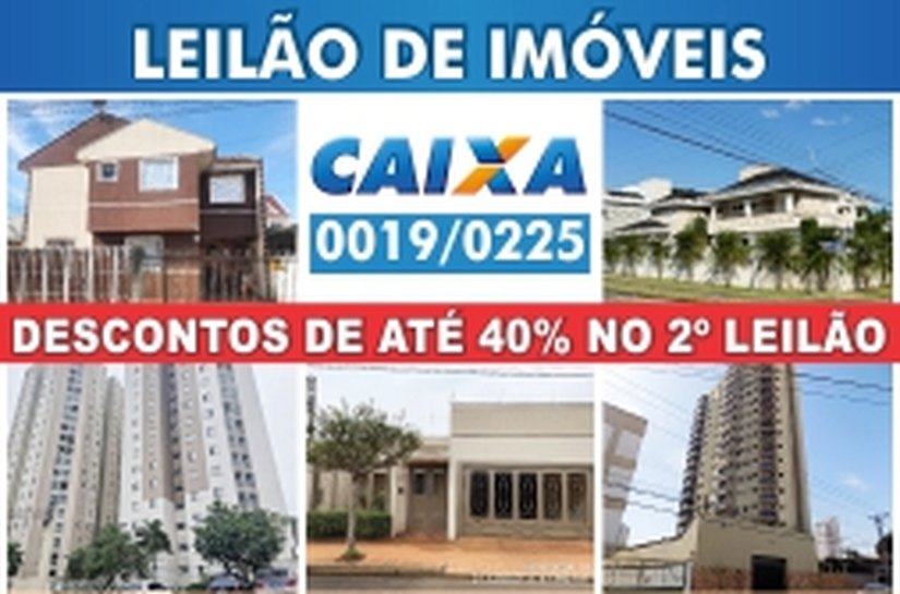 Caixa promove leilão com 278 imóveis no Nordeste do Brasil a partir de R$ 44,4 mil e descontos de até 40%