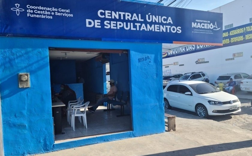 Agendamento de sepultamentos em Maceió passa a ser feito por novo número de WhatsApp