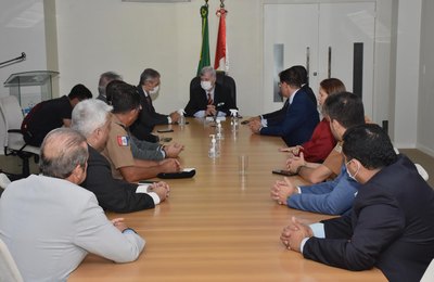 Membros do Conseg se reúnem com Klever Loureiro e se colocam à disposição do Governo de AL 