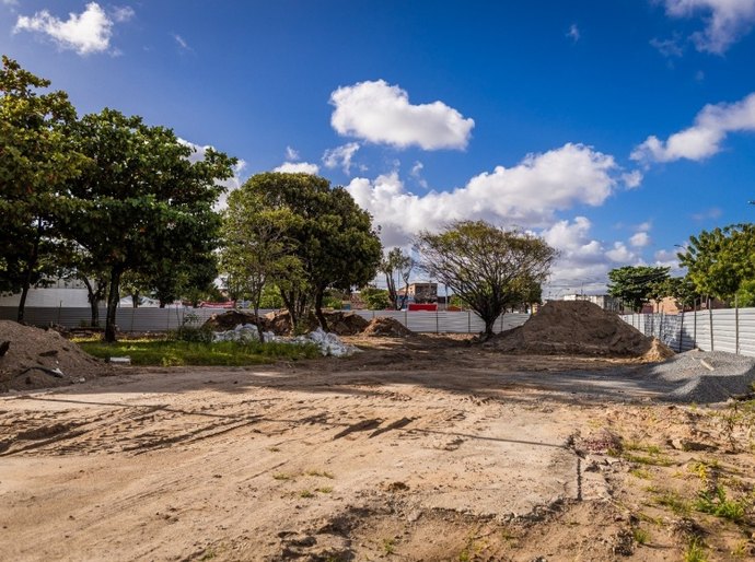 Obras de revitalização da Praça da Faculdade são iniciadas no Prado
