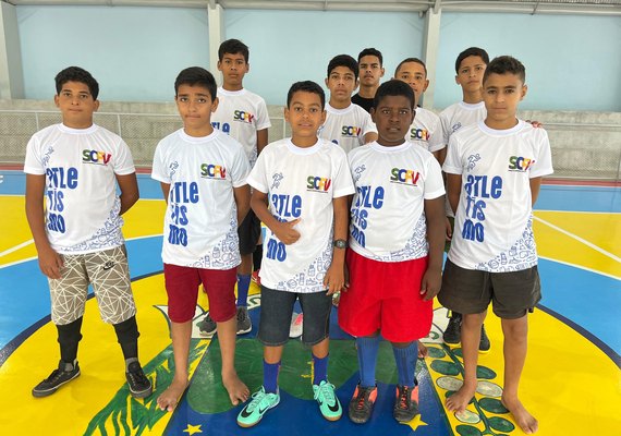 Assistência Social de Santana do Mundaú oferta aulas de atletismo para os jovens do SCFV/CRAS