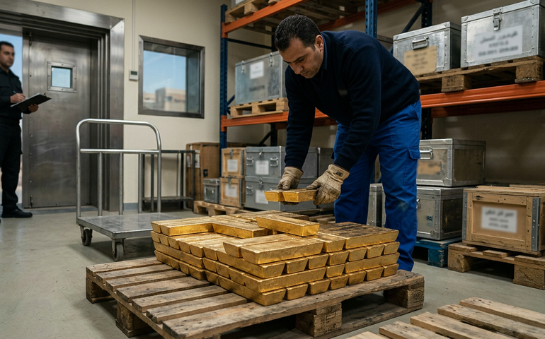 Ouro fecha em alta com tensão no Oriente Médio impulsionando busca por segurança