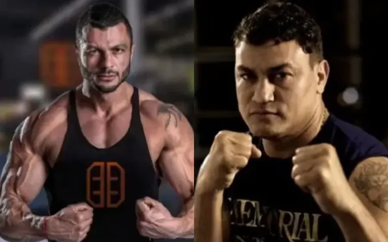 Lutas com artistas movimentam apostas e bar promete cerveja grátis se Bambam vencer Popó: 'Quem duvida vai quebrar a cara', diz ex-BBB