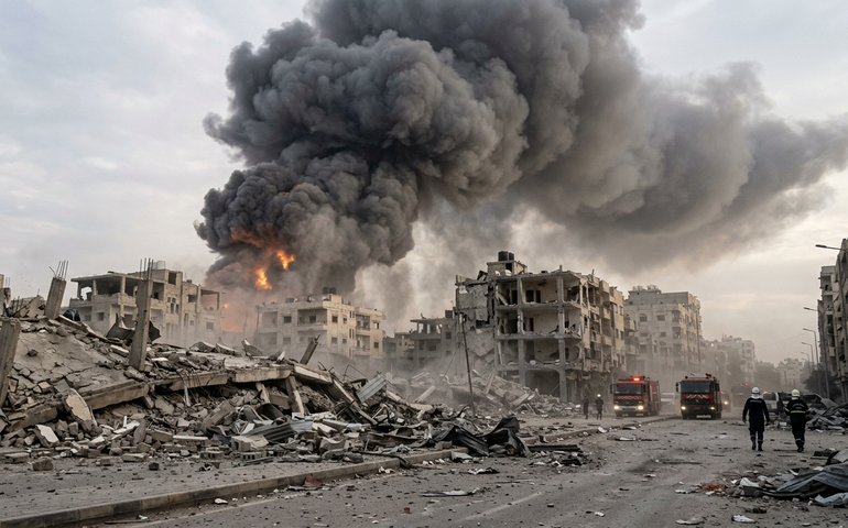 7º dia de guerra tem intensos ataques de Israel no Líbano e Irã; Teerã diz que atingiu Tel-Aviv