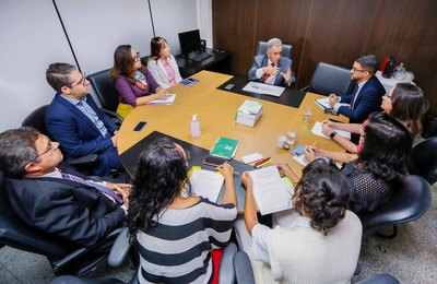 Núcleo de Gerenciamento de Precedentes e Ações Coletivas realiza reunião para definir diretrizes