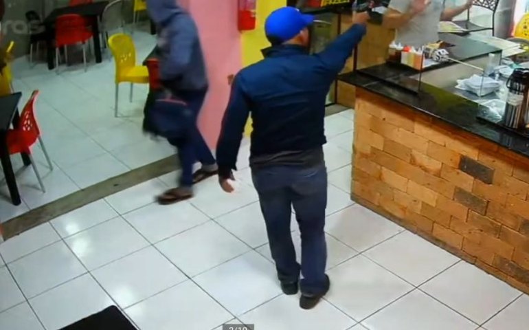 Polícia prende suspeito de assaltar hamburgueria na Serraria menos de 24h após o crime