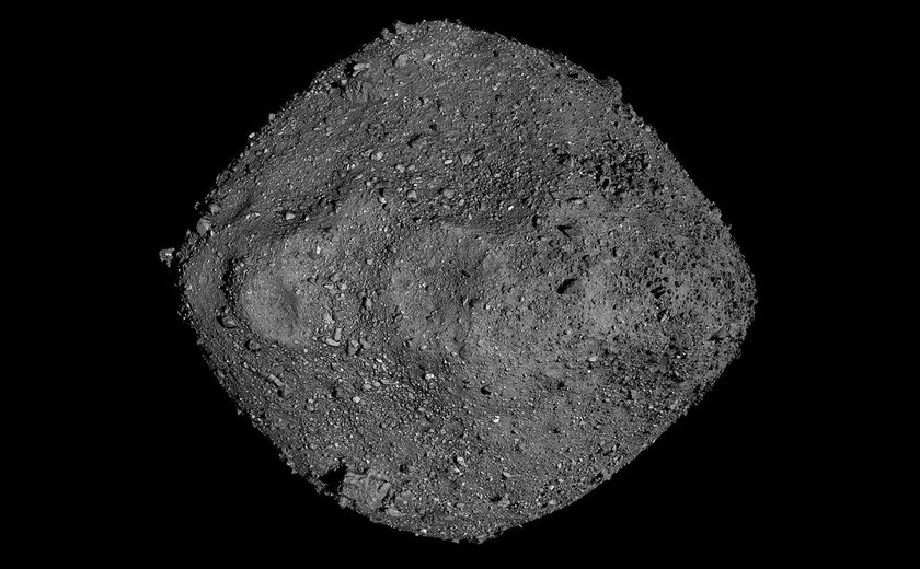 NASA encontra elementos essenciais para a vida no asteroide Bennu (IMAGENS)