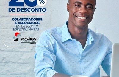 Colaboradores e associados ao Sindicato dos Bancários têm desconto nos cursos de graduação e pós-graduação da FAT  