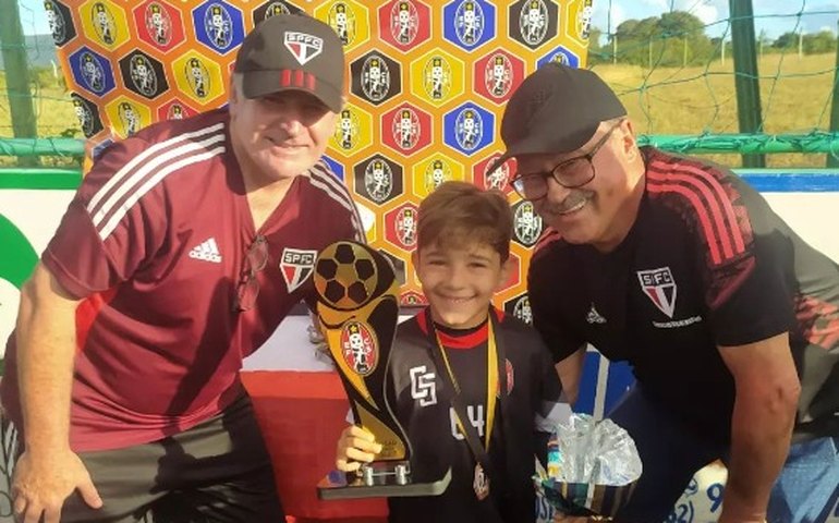 Apelidado de “Mini Messi”, garoto alagoano de apenas 07 anos é monitorado pelo São Paulo Futebol Clube