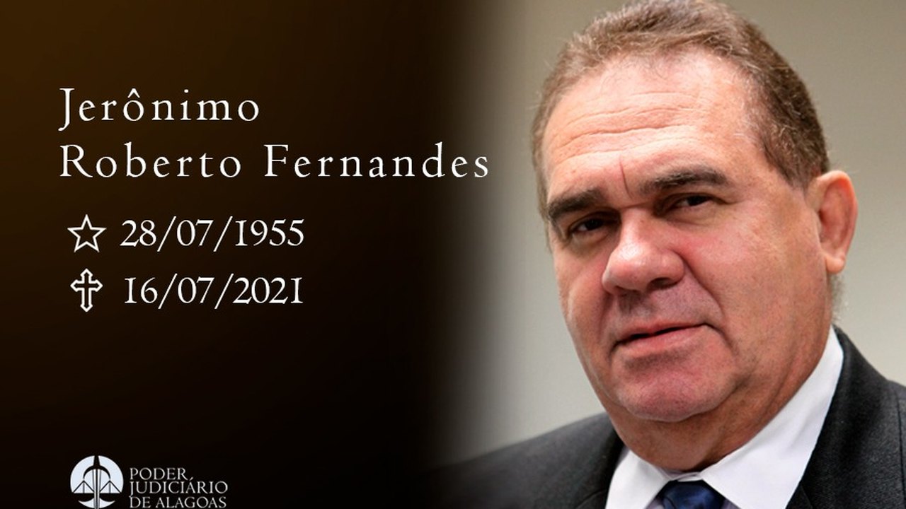 TJAL lamenta falecimento do juiz Jerônimo Roberto dos Santos