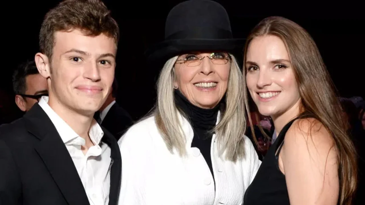Filhos adotivos de Diane Keaton vão dividir fortuna de R$ 550 milhões deixada pela atriz