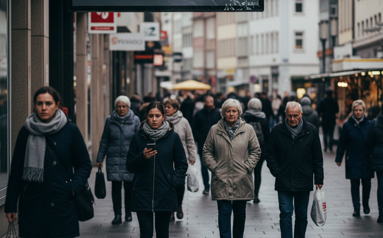 Índice de confiança do consumidor GfK recua na Alemanha em março